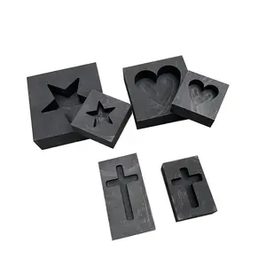 Customized High Performance Graphite Mould Precious Metal Silver Gold Casting Graphite Ingot Mold