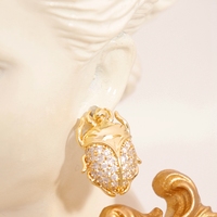 Nuevos Pendientes de Mariposa Modernos y Coloridos con Zirconia, de Aleación de Cobre, Chapados en Oro, Joyería de Moda para Regalo de Mujer
