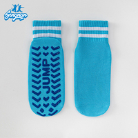 Nouvelles chaussettes de trampoline avec logo personnalisé, adaptées à toutes les saisons, antidérapantes, pour aire de jeux, éducation préscolaire, en coton doux, antidérapantes, pour bébé