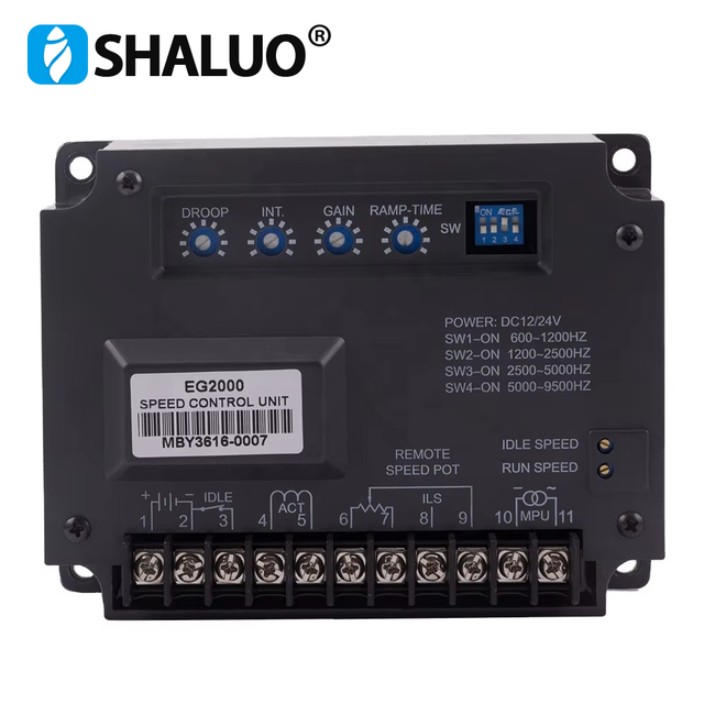 Factory Price High Voltage Motor Speed Control Board Speed Controller Unit DC Electronic Governor Speed Controller EG2000