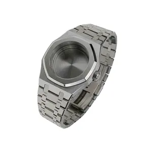Hot Selling New 316L Stainless Steel 20ATM Fit SKX007 Parts NH35 NH36 Movement Watch Case with Bracelet