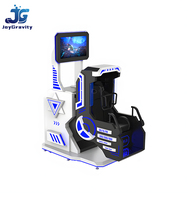 Simulateur de vol VR rotatif à 360 degrés pour un joueur, montagnes russes à grand pendule 720, machine à chaise 9D, réalité virtuelle en métal