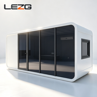 Capsule spatiale de haute qualité, Cabine Apple, Maison préfabriquée, Conteneur modulaire, Maison préfabriquée pour activités, pour kiosque commercial
