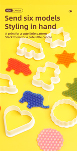 Customized Roll Beeswax <strong>Paper</strong> DIY Kid Candle <strong>Making</strong> <strong>Kit</strong> - Product Image 4