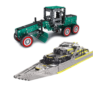 Tùy Chỉnh Dập Trẻ Em Khái Niệm Tự Làm Lắp Ráp Xe Tải Cháy Mô Hình Đồ Chơi Trẻ Em Cháy Xe Tải Kim Loại Lắp Ráp Xây Dựng Khối Thiết Lập - Product Image 5