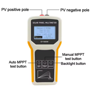 Multímetro Solar LCD MPPT ELEJOY EY1600W IP65 con Protección contra Sobretensión/Sobrecalentamiento/Sobrecorriente, Precisión de 0.1, 1 Año de Garantía - Product Image 1