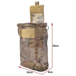 Bolsa Táctica Deportiva para Exteriores, Nueva Bolsa de Malla Enrollable para Cargadores, Mini Bolsa Plegable de Red para Cargadores, Bolsas de Caza EDC, Nailon 500D - Product Image 2