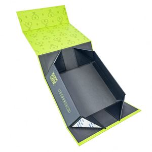 กล่องเก็บเครื่องประดับแม่เหล็กแบบพับได้สายกำมะหยี่หรูหรากล่องเก็บเครื่องมือกล่องแก้วกล่องแม่เหล็กพับได้ - Product Image 2