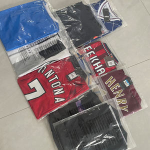 Seragam Sepak Bola Edisi Thailand Berkualitas Tinggi 100% Poliester Bernapas, Lengan Pendek, Warna Solid, Potongan Otomatis - Product Image 3