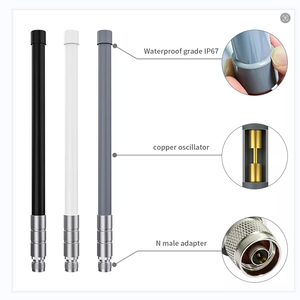 <span class=keywords><strong>Antenne</strong></span> WiFi 4G LTE extérieure 698-2700 MHz pour routeur <span class=keywords><strong>Starlink</strong></span> 3-12 dBi, fibre de verre verticale, 2 connecteurs femelles Shengda - Product Image 4