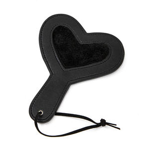 Fantasy Flogger Cosplay Slave BDSM seksspeeltjes schattige hartvormige korte pluche paddle zweepjes voor koppels <span class=keywords><strong>bondage</strong></span> spanking - Product Image 2