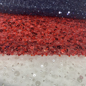 ผ้าลูกไม้ปักเลื่อมเลื่อมวัสดุผ้าสิ่งทอแฟชั่น - Product Image 6