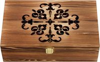 Boîte de rangement pour sachets de thé en bois rectangulaire personnalisée avec 8 compartiments, sachet de thé et d'épices pour le salon et le bureau