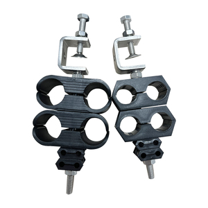 KAODEE Collier de serrage pour câble d'alimentation RF 7/8 pouces, à cadran calibré, double trou, en acier inoxydable, 6 mm, type P, pour tuyau en caoutchouc, OEM, Radiati OEM - Product Image 6