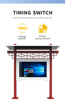 Pantalla LED Vertical para Exteriores con Clasificación IP65, Resistente al Agua, con Animación para Publicidad en Aeropuertos, Estaciones de Autobús, Lugares Turísticos y Tiendas Minoristas