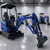 Livraison gratuite porte-à-porte : Mini-excavatrice Kubota avec moteur Kubota, pelle compacte sur chenilles pour travaux agricoles, aménagement paysager et travaux de jardinage.