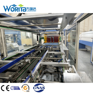 Machine d'emballage rétractable automatique pour <span class=keywords><strong>demi</strong></span>-barquettes en film PE, machine d'emballage rétractable pour bouteilles d'eau, fabricant OEM ODM - Product Image 3
