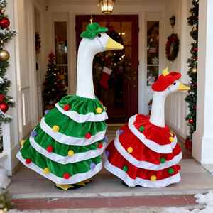 Conjunto de Disfraz de Ganso Blanco Grande para Mascotas, Ropa para Fiestas de Navidad, Decoración, Venta al por Mayor - Product Image 3
