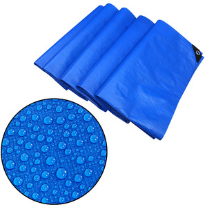 Lona de Microfibra Tejida de <span class=keywords><strong>PE</strong></span> Resistente de 6x8m, Impermeable, Resistente al Sol, al Frío y al Envejecimiento, Plegable, Lisa, Mediana, Textil para el Hogar - Product Image 2