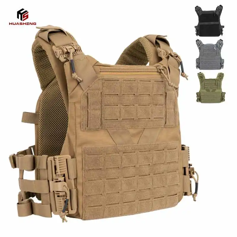900D Oxford MOLLE System Tactical Vest Quick Release Plate Carrier Combat Vest