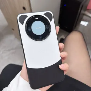 Cho Huawei Mate 60 Pro trường hợp, cao cấp Da trường hợp TPU Panda mềm Silicone trường hợp điện thoại cho Huawei Mate 60 - Product Image 4