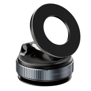 Nouvelles tendances <span class=keywords><strong>360</strong></span> rotation aspiration sous vide support de téléphone en alliage d'aluminium vide magnétique Adsorption support de téléphone pour salle de sport voiture mur verre - Product Image 2