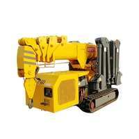Grue à flèche mobile à chenilles de 3 tonnes, grue araignée mobile de petite taille, mini grue hydraulique, équipement de levage à 360 degrés
