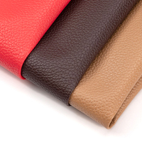 Offre Spéciale classique PVC cuir synthétique produit grand Litchi Texture en relief étanche siège de voiture sac à main meubles canapé artisanat