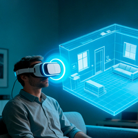Robosense AC2 Lidar haute précision et haute résolution, portée de détection 0,05m-8m, champ de vision 120x90, protection IP65 pour robots domestiques humanoïdes