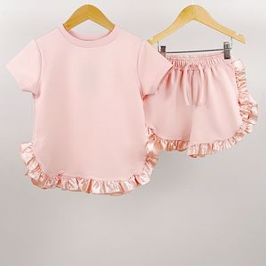 Conjunto de Verano de 2 Piezas para Bebé Niña, Algodón con Encaje, Ropa Suave para Bebés, Estilo Casual y Cómodo - Product Image 5