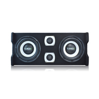 Subwoofer para Auto TANBX OEM, Caja de Subwoofer con Bajos Potentes de 12 Pulgadas, Altavoz de 1800W, Subwoofer Activo Doble para Auto