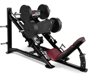 Grosir gym gratis latihan berat kaki tekan mesin besi mesin geser 45 derajat kaki mesin press