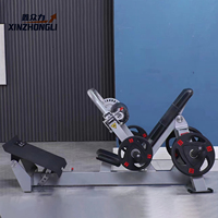 Offre Spéciale Xinzhongli Machine multifonctionnelle autonome pour le développement des fessiers et des ischio-jambiers, à charge par plaques, pour entraînement de poussée de hanche en salle de sport commerciale