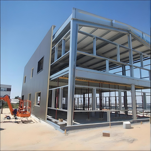 مبنى ورشة عمل مسبق الصنع من الهياكل الفولاذية، مستودع مقاوم للحريق سريع التركيب مع ضمان مدى الحياة للورش والمصانع - Product Image 2