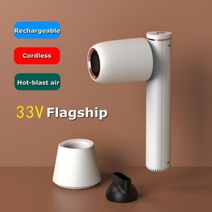 Secador de Pelo Inalámbrico Profesional Recargable Portátil de Alta Velocidad de 17000 RPM en Oferta - Product Image 3