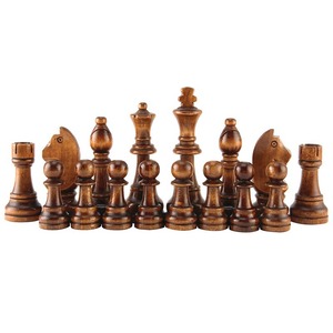 Pièces <span class=keywords><strong>d</strong></span>'<span class=keywords><strong>échec</strong></span>s <span class=keywords><strong>en</strong></span> <span class=keywords><strong>bois</strong></span> <span class=keywords><strong>Jeu</strong></span> <span class=keywords><strong>d</strong></span>'<span class=keywords><strong>échec</strong></span>s <span class=keywords><strong>King</strong></span> Hauteur 5.5CM Pion Hauteur 1.5CM 2.2" - Product Image 4
