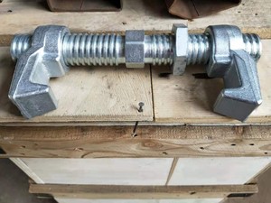 Expédition <span class=keywords><strong>d</strong></span>'<span class=keywords><strong>arrimage</strong></span> pièces 280mm pont pinces moulage en coin de conteneur raccord - Product Image 5