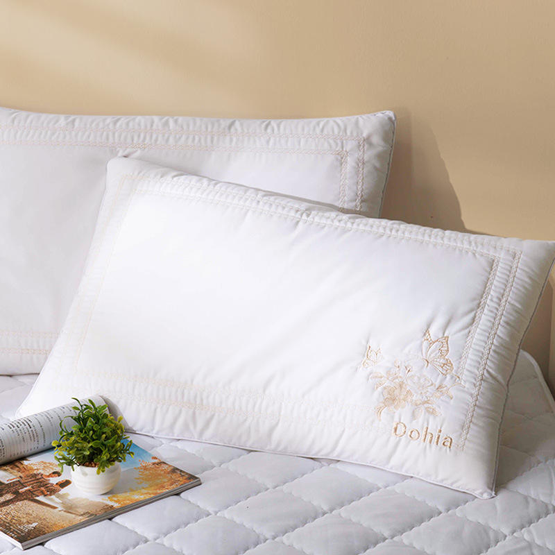 หมอนผ้าไหมต้านเชื้อแบคทีเรีย Butterfly สำหรับคู่รัก (หมอนคู่)