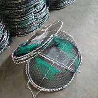 Pain crabe poulpe Cage De Pêche Personnalisé Lingot Cage Nylon Maille HDPE Crabe Piège Homard Aquaculture Crabe Pot