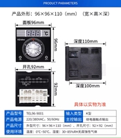 Contrôleur de température pour four électrique et four à gaz 96*96mm, thermostat TEL96-9001-K TEL96-9001 TEL96 9001 TYPE K 220V/380VAC Prix