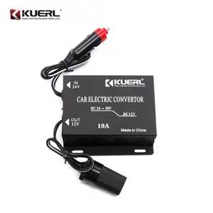 DC24V Om DC12V Auto Power Converter Met Sigarettenaansteker Maximale Power 10A Auto Converter