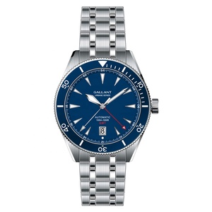 GALLANT Montre de plongée OEM personnalisée en acier inoxydable 316L Mouvement automatique lumineux en verre saphir étanche de 100m pour hommes - Product Image 2