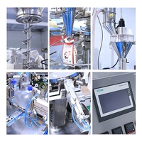 Machine d'emballage rotative automatique pour sachets préformés Doypack de protéines en poudre et de jus instantané