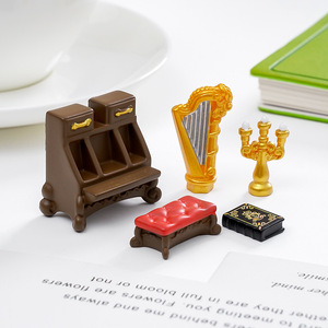 Série de meubles de luxe de style europé<span class=keywords><strong>en</strong></span> KI yuewu, accessoires décoratifs pour maison de poupée, mini-meubles de bureau - Product Image 3