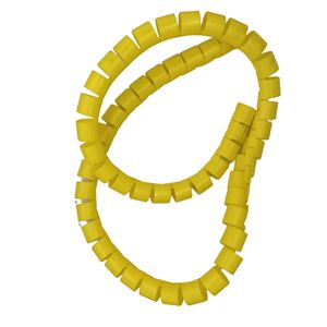 Tubo flexible de plástico recubierto para gestión de cables, en espiral, color negro, para organización de cables de computadora - Product Image 2