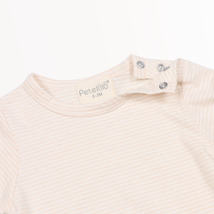 Tutina Corta Unisex in <span class=keywords><strong>Cotone</strong></span> Organico per Neonati, Abbigliamento per Bambini all'Ingrosso, Comoda Tutina Autunnale in Maglia 100% <span class=keywords><strong>Cotone</strong></span> 508 - Product Image 5