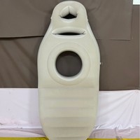 Oreiller de maternité gonflable pour femmes enceintes, lit d'air pour tout le corps, trous pour la tête et l'abdomen, portable, confortable, oreiller de soutien dorsal pour femmes enceintes