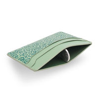 Portefeuille porte-cartes en cuir PU fin avec poche à monnaie, nouvelle collection, design tendance, RFID, multifonctionnel