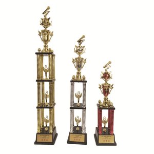 <span class=keywords><strong>Trofeos</strong></span> de Plástico en Varios Modelos Disponibles con Etiqueta de Premio Personalizada para Todos los Eventos Deportivos, Recuerdo de Competición - Product Image 1