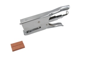 Molto professionale heavy duty cucitrice pinza in acciaio laminato a freddo tenuto in mano cucitrice a pinza con il colore argento - Product Image 2